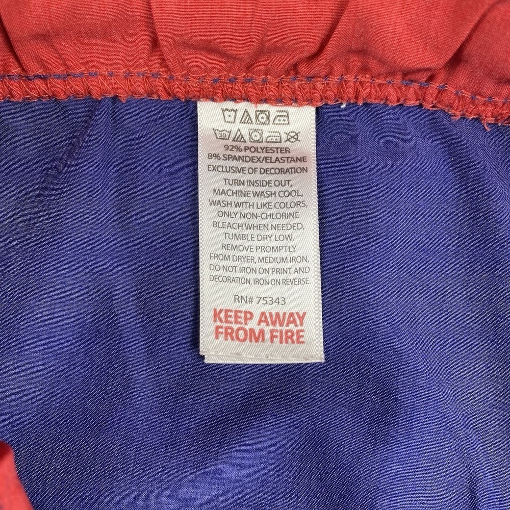 Tommy Bahama Active Blue Athletic Shorts Boy's M 7/8 Elastic & Tie Waist - Picture 5 of 9